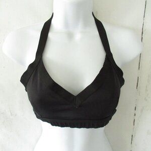 Koral Sports Bra S Black Strappy Workout Running